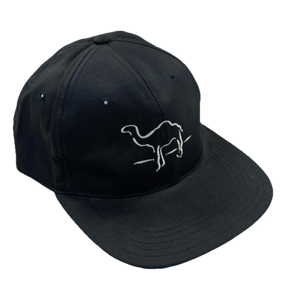 Vintage‎ Camel Promo SnapBack Cap Hat Black 90's